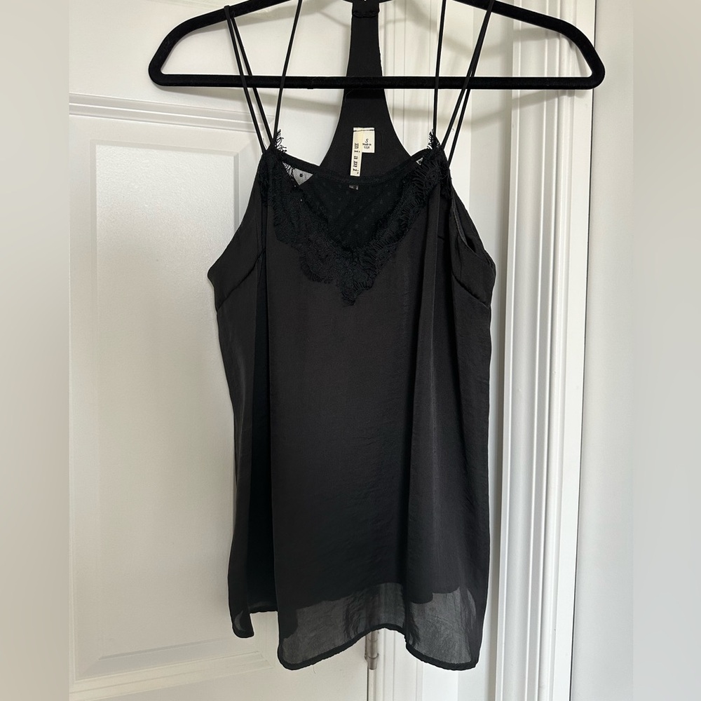 Satin tank top